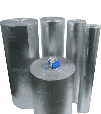 2400 sqft 1/8 Super Shield Solid Foil Reflective Foam Core 1/8' Insulation Barrier