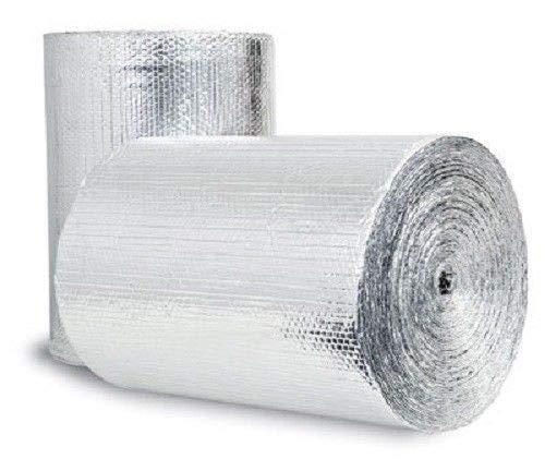 (200sqft) Single Bubble Foil (4ft x 50ft) 1/8 inch Reflective Foil Insulation Thermal Barrier R8