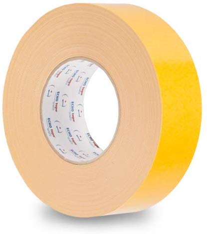 Double Sided Coated High Tack PVC Tape Adhesive 9.5Mil 1inch x 200ft  (1 ROLL)