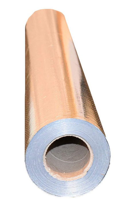 2ft x 250ft SAMPLES Platinum Plus Heavy Duty HD Perforated Barrier insulation (8 Mil Thick)