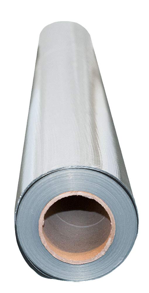 500 Sqft Non-Perforated (Solid) Platinum Plus super shield Solar Attic Foil Reflective Insulation 6 mil (2ft x 250ft)