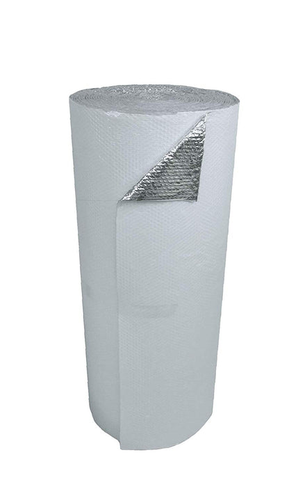 (16sqft) Double Bubble Foil White  (4ft x 4ft)  Reflective Foil/White Insulation Thermal Barrier R8