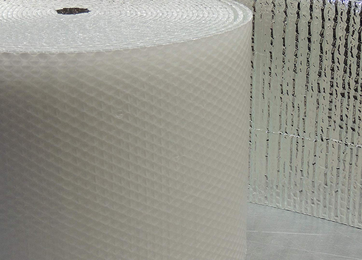 (16sqft) Double Bubble Foil White  (4ft x 4ft)  Reflective Foil/White Insulation Thermal Barrier R8