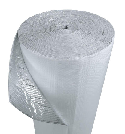 (500sqft) Double Bubble Foil White  (4ft x 125ft)  Reflective Foil/White Insulation Thermal Barrier R8