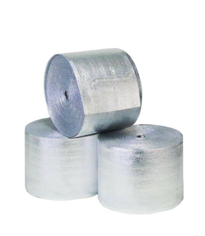 Foam Core 21"x25' Reflective Insulation Pipe HVAC Duct Wrap (21"x25')